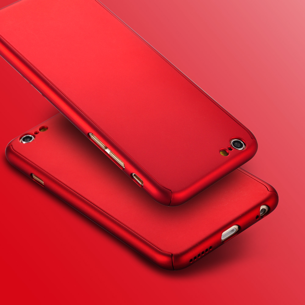 Kryt Full Defender - Clearo pro iPhone 6 a 6s detail red 4